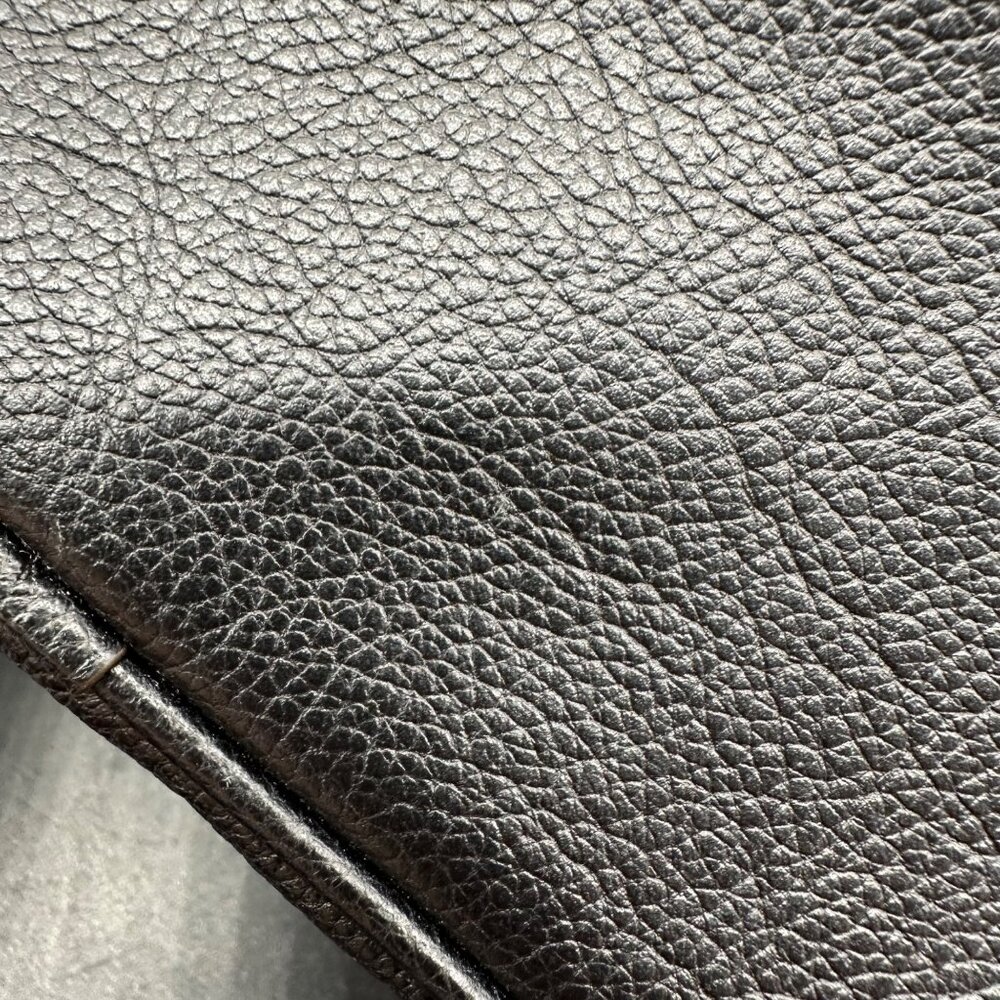 Fossil Crossbody Purse Maisie Black Leather Camera Bag Adjustable Shoulder Strap - Picture 12 of 15